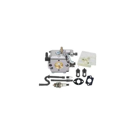 Carburador WT-194 como repuesto para Stihl MS260 024 026 MS240. Reemplazo para el carburador de motosierra Walbro WT-194-1 WT-22 (sustituye a 11211200611). - Crezuo (1/4)