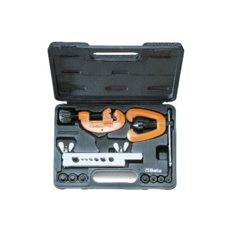 Beta BW 351C Tagliatubi ed attrezzo bordatubi in cassetta con 7 puntali