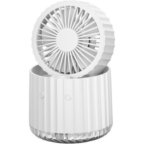 Ventilator, kleiner, faltbarer, elektrischer, tragbarer Luftkühler mit Sprüh- und Luftbefeuchtungsfunktion (1/5)