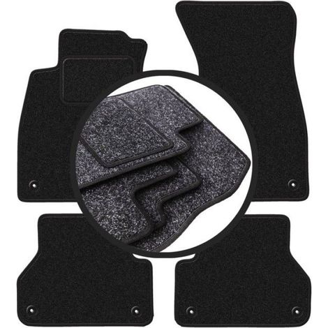 Tapis De Voiture - Polypropylène - Pour Audi A4 B9 Sportback Berline Break Avant Allroad 2015-2024 - Lot De 4 (1/5)
