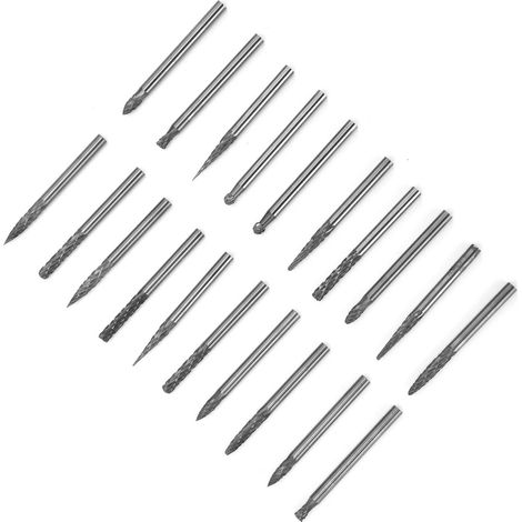 Fraises à sculpter non facilement obstruées, conception à double fente, haute dureté et robustesse pour la fabrication de moules (1/5)