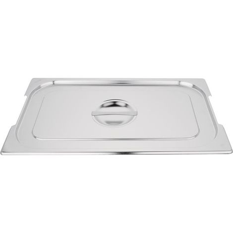 Couvercle Bac Gastro Inox à Anse GN 1/1 - Vogue (1/5)