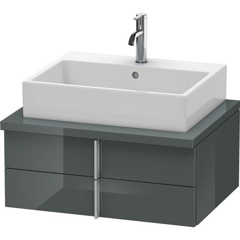 VERO Mobile Consolle Basso 285x700x518mm Grigio Doloaveci Lucido