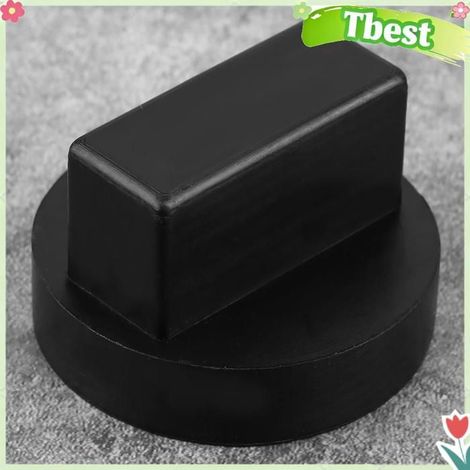 Tbest coussinet de cric Tbest Coussinet en caoutchouc pour cric Coussin de Levage en Caoutchouc pour Cric, Protection moto coffret (1/5)