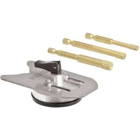 Jeu de forets pour carrelage REMS 6-8-10 mm - (1/2)