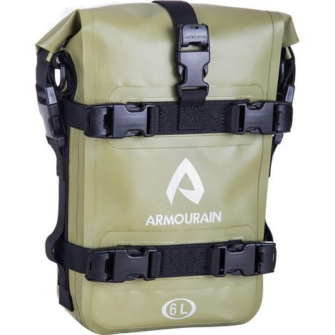 Sacoche latérale moto étanche 6L pour pare-chocs et cadre (1/5)