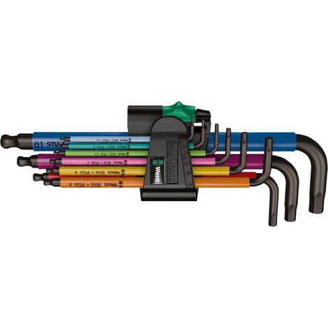 Winkelschraubendreher- Satz Multicolor 9-teilig Wera
