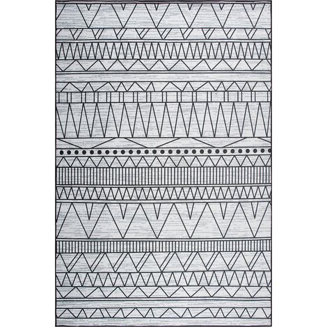 Rug KEBAN Black 140 x 200 cm (1/5)