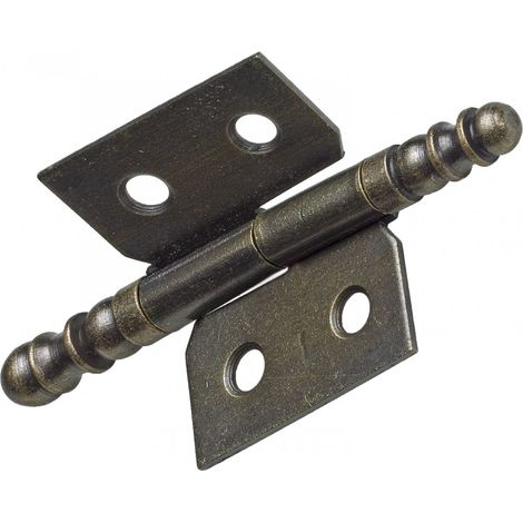 2er-Set Stahlscharniere für HETTICH-Möbel, L.30 x B.40 mm HETTICH