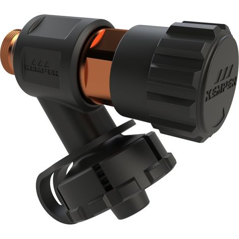 Kemper Válvula de vaciado de bronce/plástico, Figura J7109 173 00, DN 10, J71091730001000