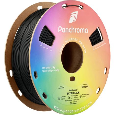 Filament imprimante 3D Polymaker panchroma satin finition satinée rigidité élevée (1/2)