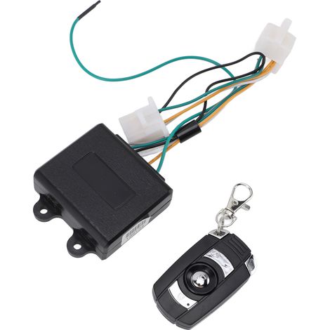 Kit télécommande démarrage arrêt groupe électrogène essence monocylindre refroidi air 2 à 3kw caoutchouc plastique (1/5)