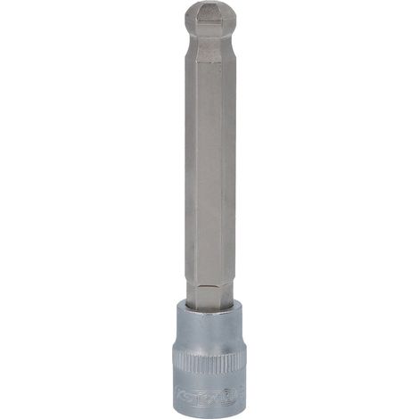 KS-Tools 911.5391 3/8'' Bit-Stecknuss Innensechskant mit Kugelkopf, lang, 11mm (1/5)