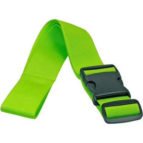 Bagageremmar pour resväskor, 4-pack, vert