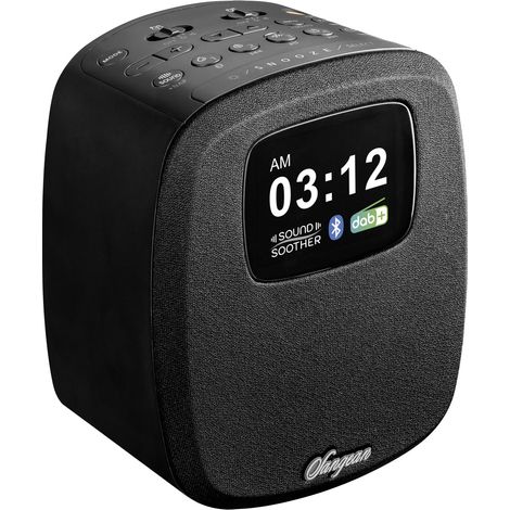 Sangean DCR-83 Tischradio DAB+, UKW AUX, Bluetooth®, USB Akku-Ladefunktion, Weckfunktion Schwarz (1/5)