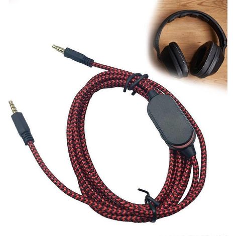 Câble pour casque audio facile à utiliser, compatible avec les casques AW310H et AW510H sans distorsion (1/4)