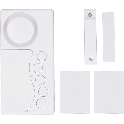 4-in-1-Funktion: Tür-Magnetsensor-Alarm mit LED-Beleuchtung, intelligenter drahtloser Tür- und Fensteralarm für Aktenschränke