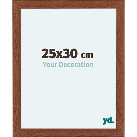 yd. - Cadre photo 25x30 - Noyer - MDF - Como (1/5)