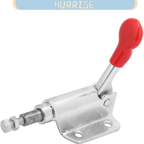 Tbest Pince à bascule de traction Capacité de 60 Kg, Pince à Bascule de Tirage de Gamme de 10 Mm avec quincaillerie agrafe (1/4)