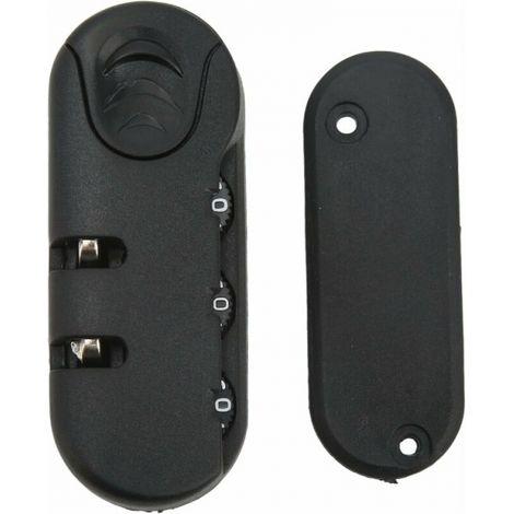 Suitcase Security Lock, Luggage Combination Lock, 3 Digit Combination, High Security Combination Code, Replacement Travel Luggage Lock, Suitable for Suitcases (1/4)