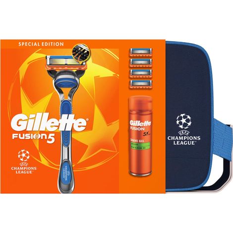 Gillette Fusion5 Geschenkset "UEFA Champions League" Rasier-Geschenkset