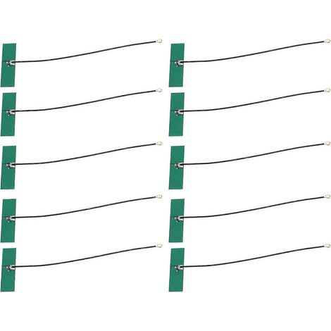 NZ2.4GPCB006 2,4G Eingebaute Antenne T-förmig Vollband 4,5 dBi PCB-Patchantenne mit IPEX-Schnittstelle