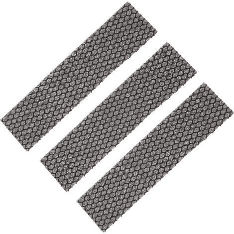 8,5" x 2" x 0,2" Schaumstofffilter für Klimaanlagen, 3er-Pack, waschbar und wiederverwendbar, für Luftreiniger, Schwarz (1/5)