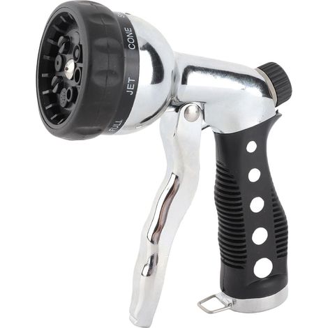 Jardin Tuyau buse pulvérisateur pulvérisateur buse Pistolet à Eau à Haute Pression 7 modèles d'arrosage réglable Plantes d'arrosage à la Main Voiture de (1/5)