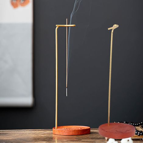 Räuchergefäß, hängender Räucherbrenner, mittelgroßer Räuchergefäß aus Adlerholz, Räuchergefäß für den Innenbereich, Räuchertablett im Zen-Stil, Räucherornament, hängender Räuchergefäß in Form einer Lo (1/5)