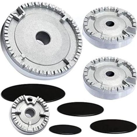 Tappo del Bruciatore a Gas - Universale - Bianco - 4cm x 2cm (1/5)