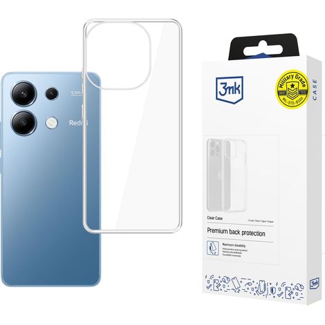 Funda transparente 3mk para Redmi Note 13 4G 4G
