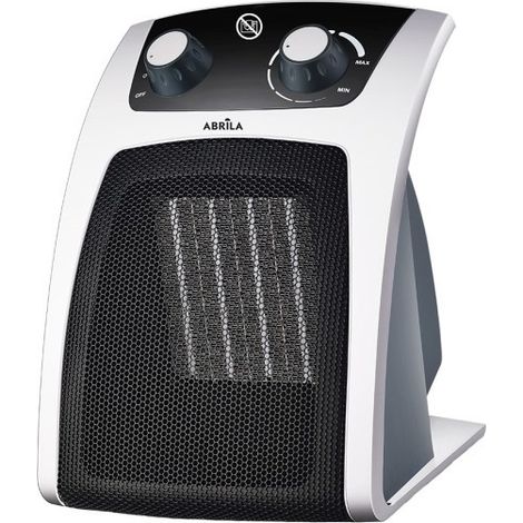 Termoventilador Ceramico 2000w Blanco/negro Ventilador/calor 2potencias 3funciones Termost.reg. Antivuelco 23x19x17 Cm (1/3)