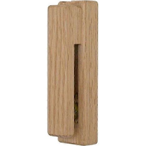 Porte-serviettes mural rustique en bois avec bande adhésive, décoration intérieure, rangement, salle de bain, bouton de cuisine JG (1/5)