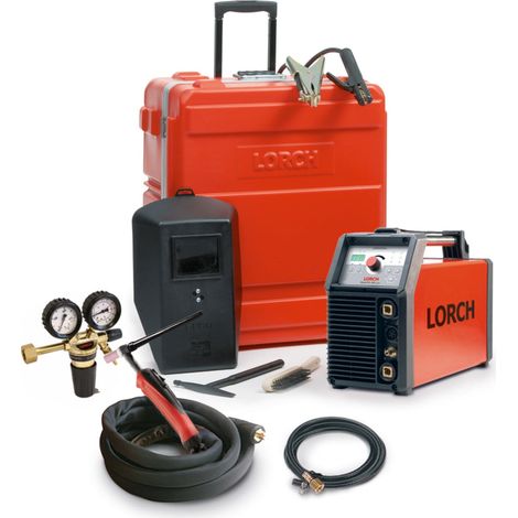 Lorch HandyTIG 200 AC/DC WIG-Schweißanlage 200 A 230 V ControlPro mit WIG-Montagepack (1/4)