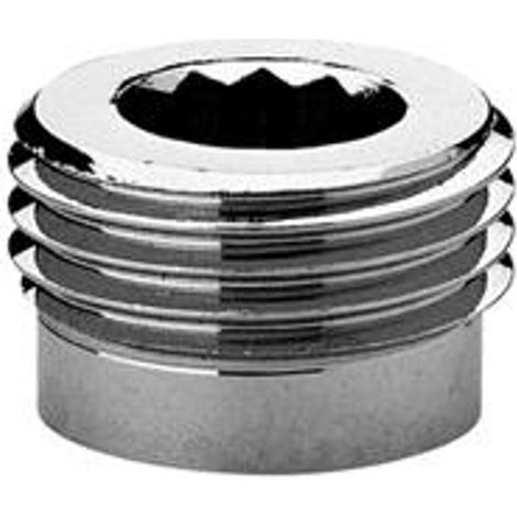 Adaptateur 12945 1/2 pouce x 3/8 pouce chromé (1/2)