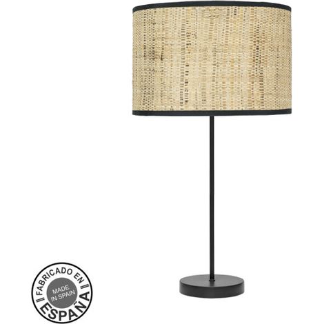 High Fashion Tischlampe 1xe27 schwarz/dunkelbraun 63x30x30 cm