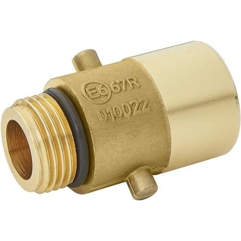 Adattatore per bocchettone gpl baionetta olandese 22mm (1/5)
