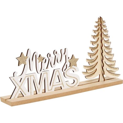 PALABRA MADERA XMAS ABETO L30 - Feeric lights & christmas (1/2)