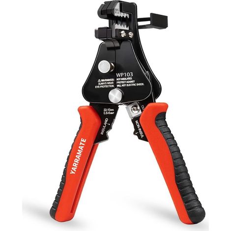 Outil à dénuder électrique universel 3 en 1, pince à dénuder solide et toronnée, pince à sertir 10 22 AWG, coupe fil en cuivre et aluminium (1/5)
