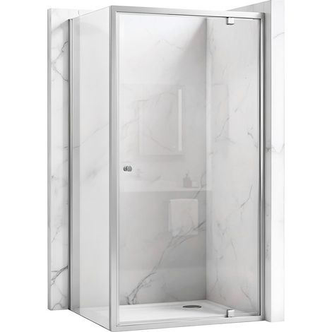CABINA DOCCIA REA PRIMO SWING 100X80 CHROME (1/5)