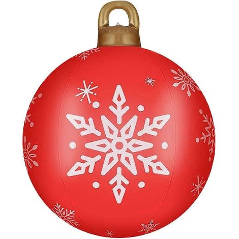 Décorations gonflables de Noël d'extérieur de 60 cm pour sapin de Noël (1/5)
