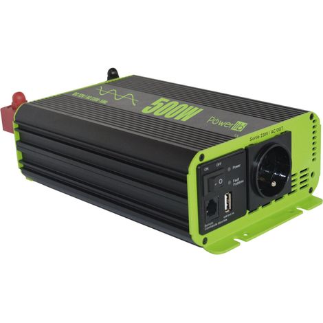 Convertisseur Pur Sinus Prise Schuko 12v 300w - Powerlib'