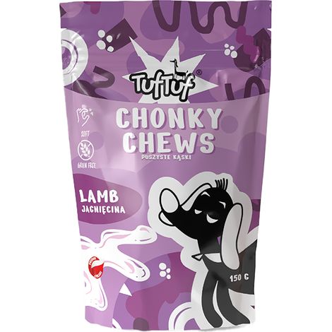 TufTuf Chonky Chews Lamm-Hundeleckerlis 150g