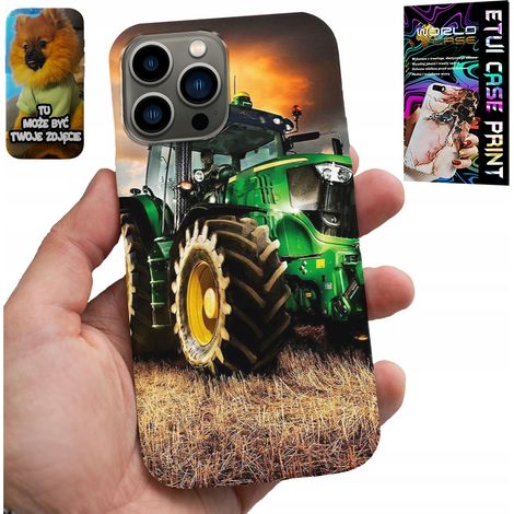 Custodia per iPhone 13 Pro - trattore agricolo + vetro