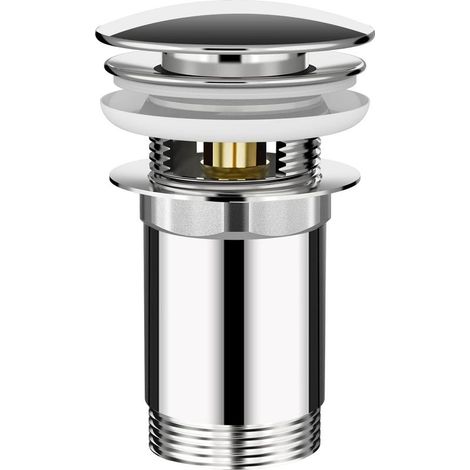 Bonde de Vidage Clic Clac Universelle avec Trop-plein pour Cuisines, Bain, Lavabo (1/5)