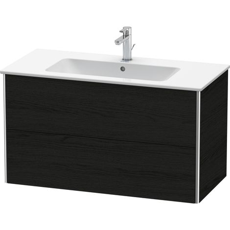 Duravit XSquare mueble bajo lavabo suspendido, 2 cajones, (1/2)