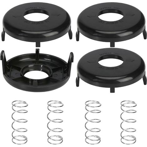 Conjunto de Peças de Reposição para Cortador de Grama Toro 51256 51301 : 4 Peças (73 8200 S9h Tampa do Cortador) + 4 Peças (73 822) (y4y) (1/5)