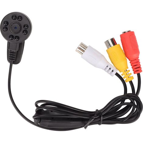 Camera De Surveillance - 800 TVL - Capteur CMOS 1/4 Pouces - Vision Nocturne IR 940nm 8 Leds - Format Vidéo PAL - Pour Maison Bureau Magasin - 1 Pièce (1/5)