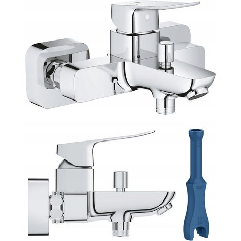 Rubinetto per vasca da parete cromato Grohe Dice (1/5)