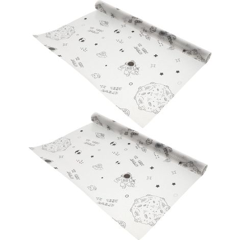 CCYKXA 2 rolls Waterproof Drawer and Cupboard Liners, Oil and Heat Resistant, Easy to Clean, Designed for Kitchen